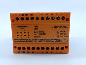 SQUARE D STARKSTROM  GSK3(L) Schneider Preventa Series B Safety Relay 24V AC/DC