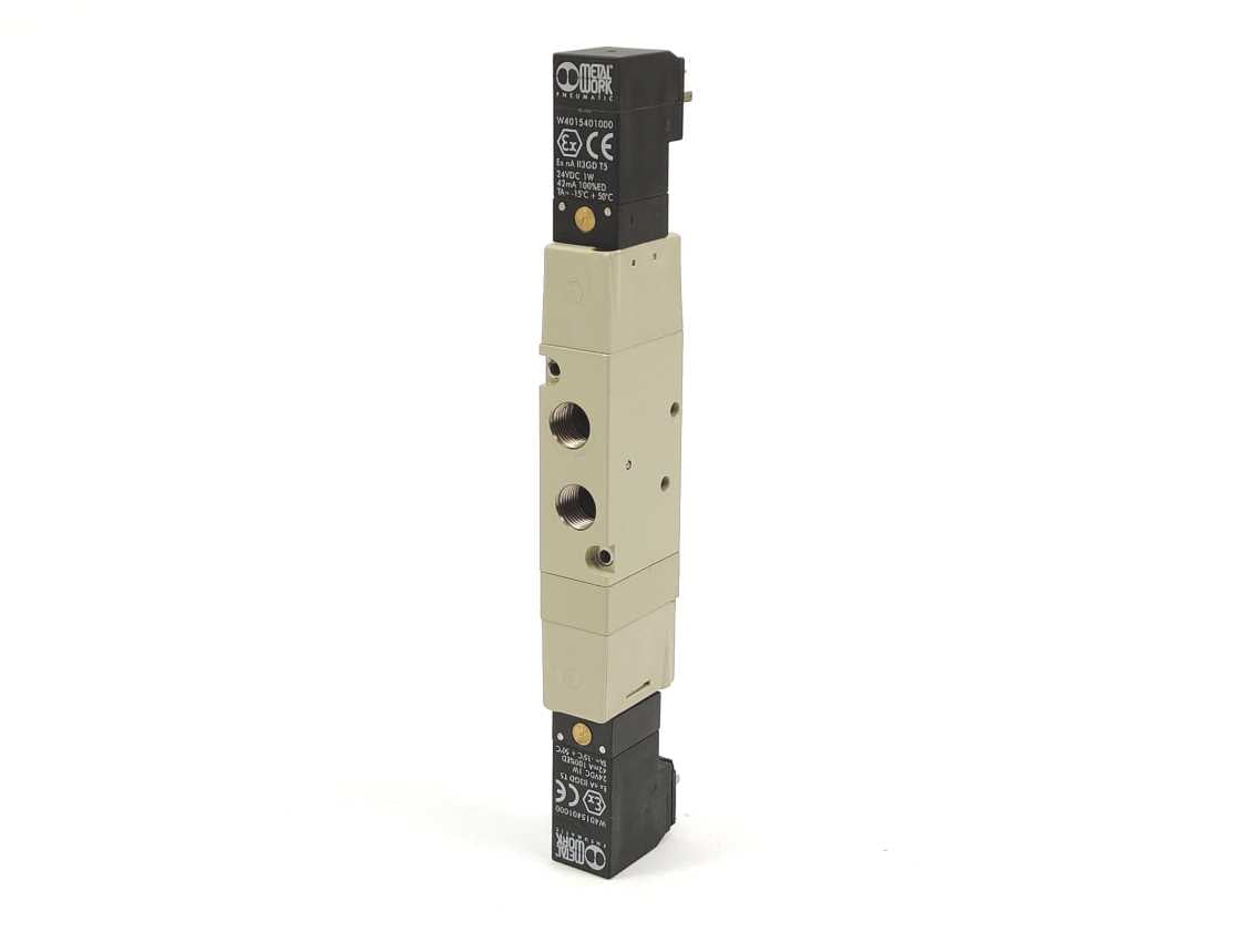METAL WORK PNEUMATIC 7062040312 MONOSTABLE 5/3 SOLENOID/PNEUMATIC