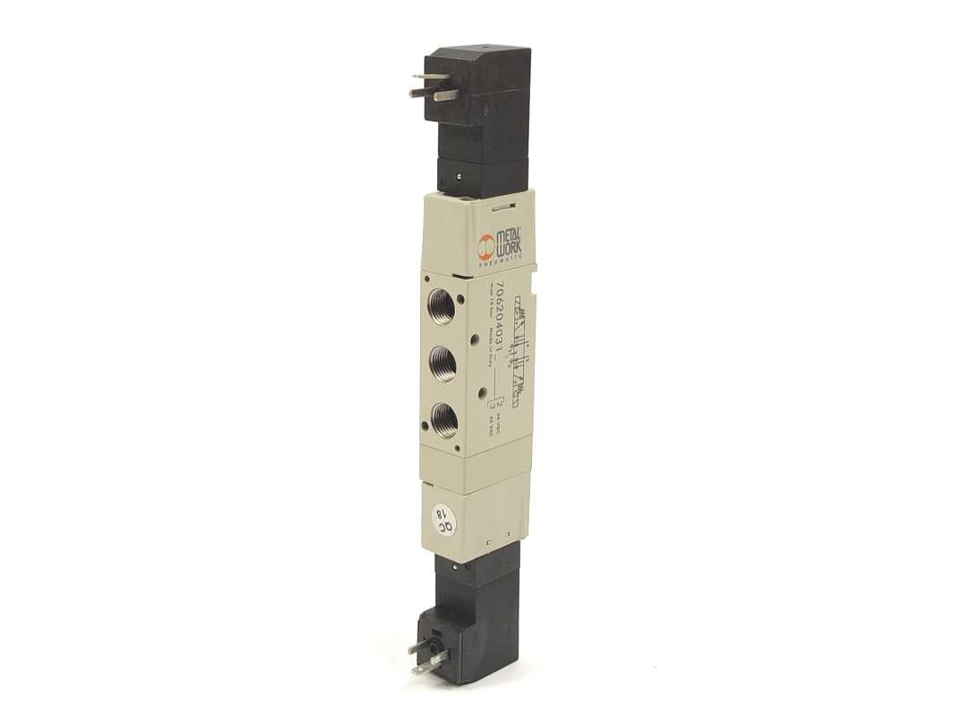 METAL WORK PNEUMATIC 7062040312 MONOSTABLE 5/3 SOLENOID/PNEUMATIC