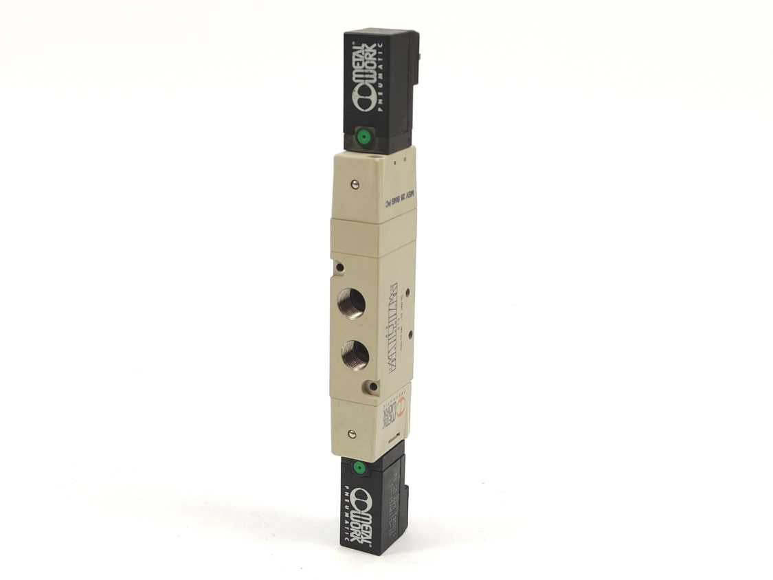 METAL WORK PNEUMATIC 7062040412 MONOSTABLE 5/3, PNEUMATIC - PRESSURE CENTRES