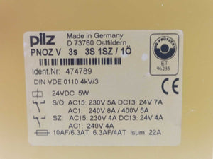 Pilz 474789 PILZ PNOZV3s3S1SZ/1O SAFETY RELAY