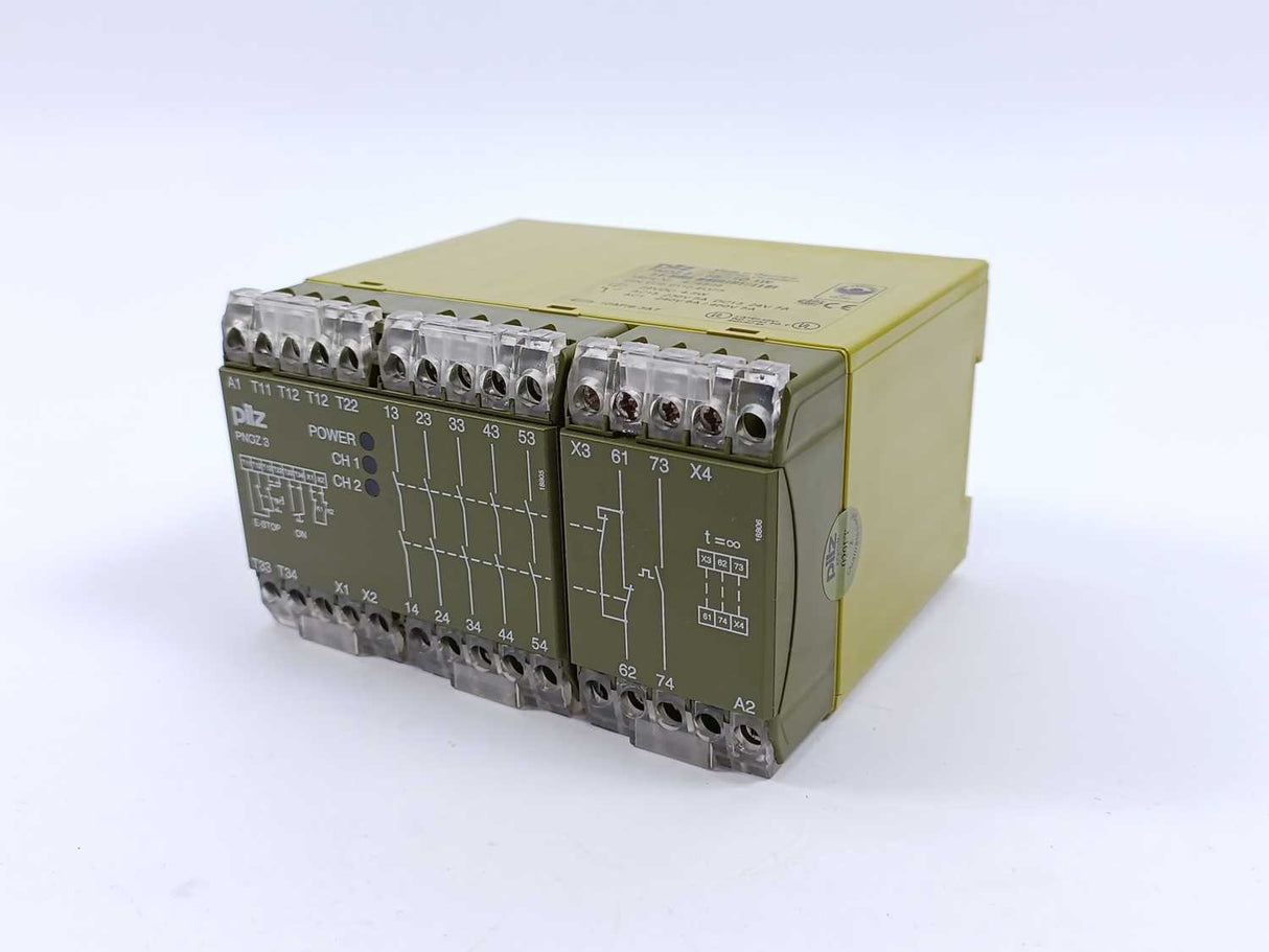 Pilz PNOZ 3 5S/1Ö 1W Safety Relay 474894