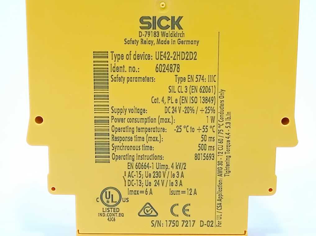SICK 6024878 UE42-2HD2D2