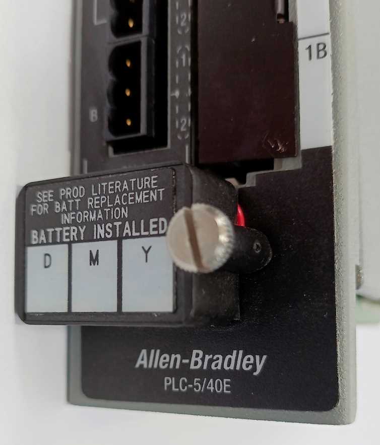 AB 1785-L40E/E PLC-5/40 Ethernet processor module Rev.J01 Ser.E F/W Rev.D.2