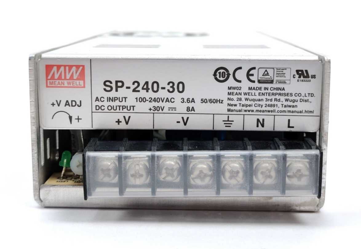 Mean Well SP-240-30 30VDC 8A Power Supply