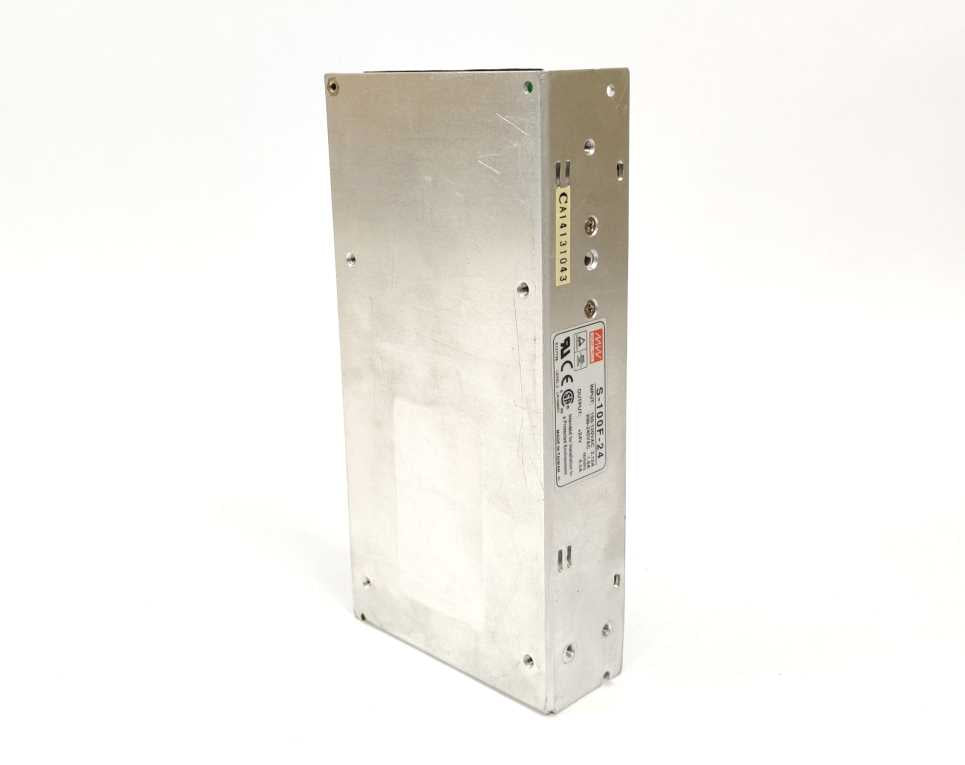 Mean Well S-100F-24 100-120VAC 3,15A  200-240VAC 1,5A, +24V 4,5A