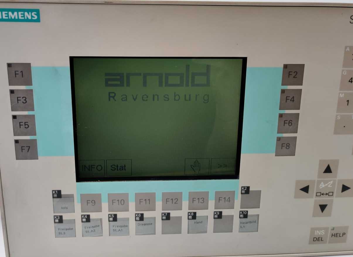 Siemens 6AV3627-1JK00-0AX0 Operator panel OP27 mono