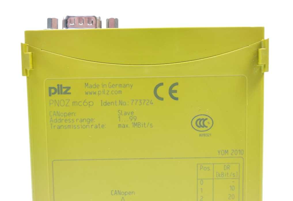 Pilz 773724 PNOZ mc6p
