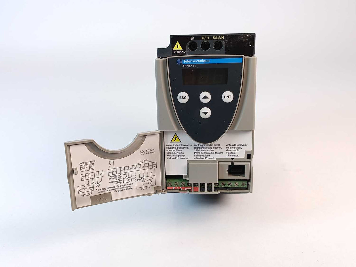 TELEMECANIQUE ATV11HU18M2E ATV11 variable speed drive