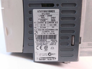 TELEMECANIQUE ATV11HU18M2E ATV11 variable speed drive