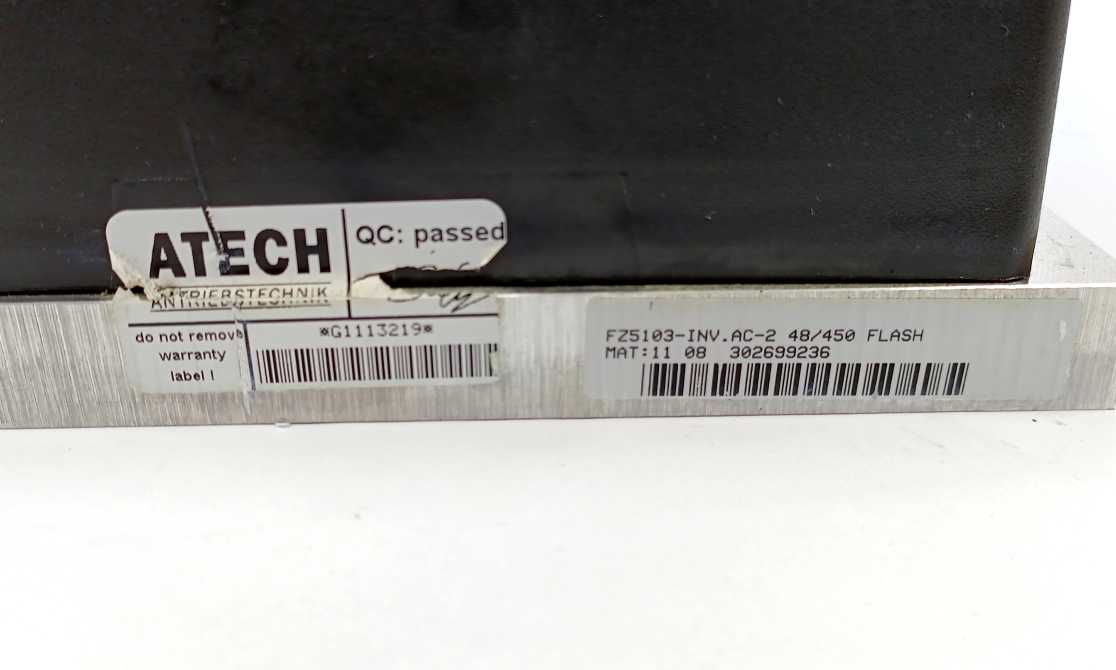 Zapi FZ5103-INV AC-2 48V 450A Flash Inverter
