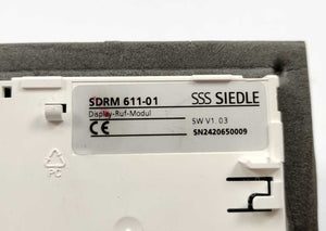 Siedle SDRM 611-01 Deisplay-Roof-Module