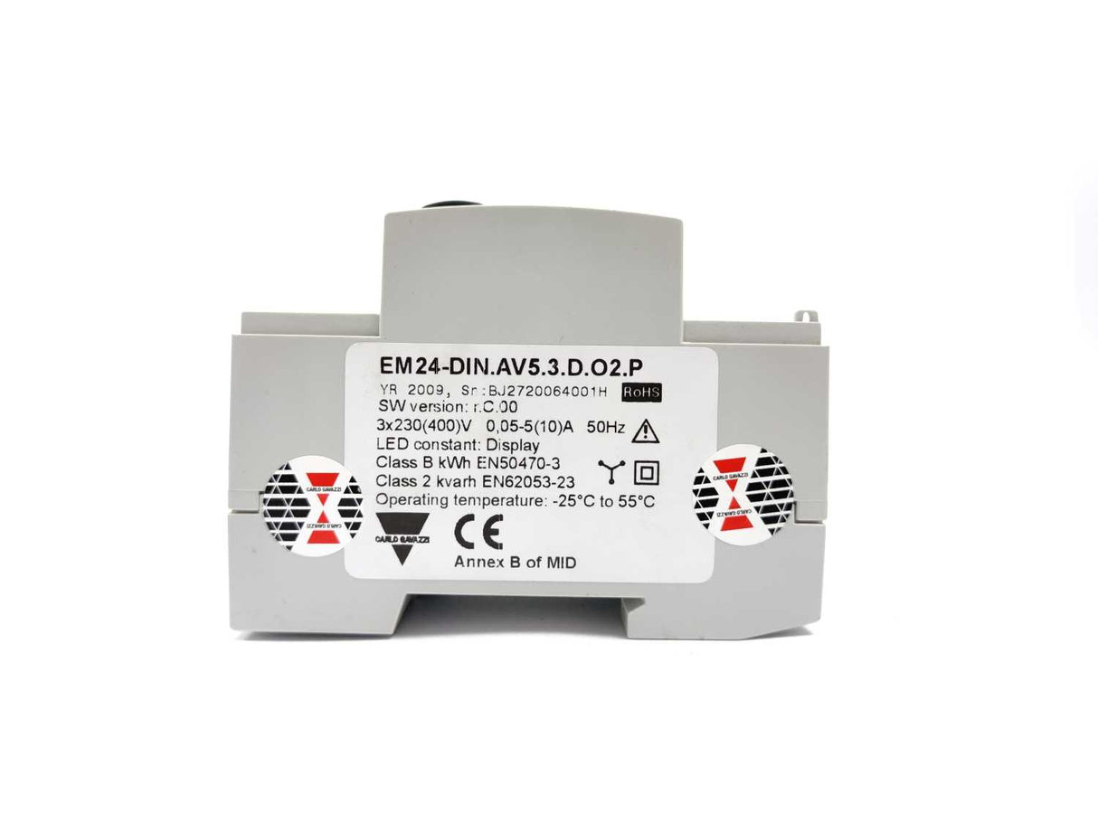 Carlo Gavazzi EM24-DIN.AV5.3.D.O2.P Energy Analizer