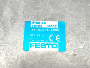 Festo 18739 Bus Interface Module IFB9-03
