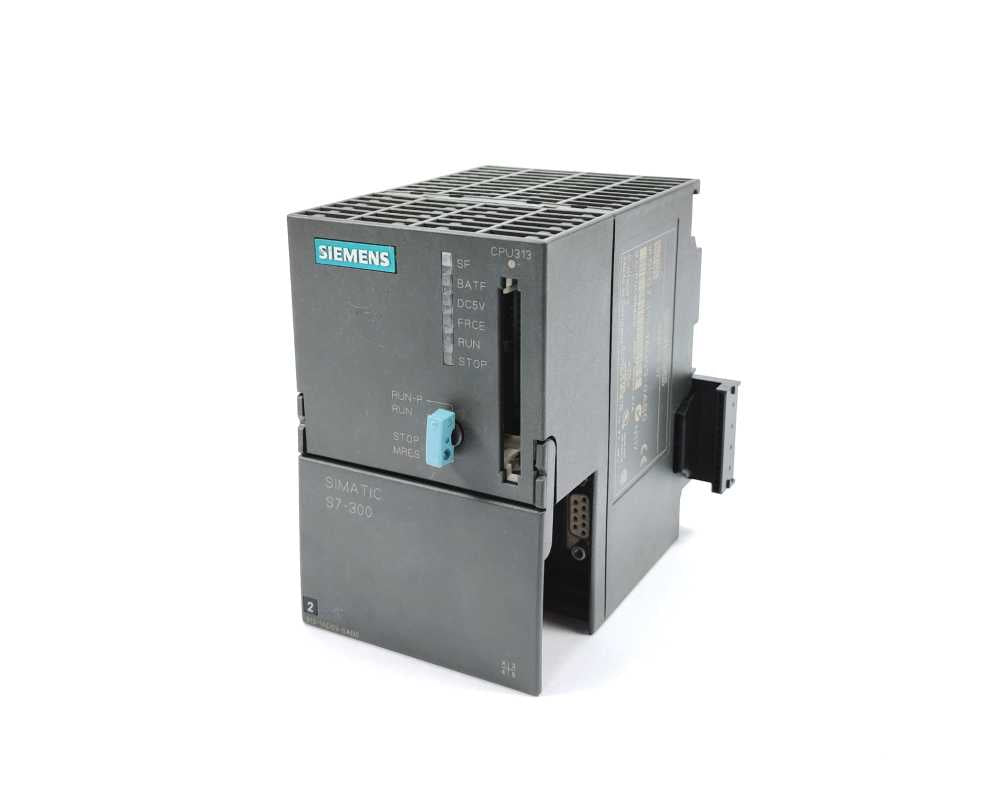 Siemens 6ES7313-1AD03-0AB0 SIMATIC S7 CPU 24VDC 0.7A