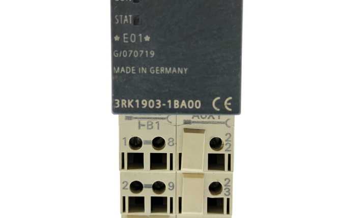 Siemens 3RK1903-1BA00 PM-D F1 SIGUARD W/ 3RK1903-1AA00 Terminal