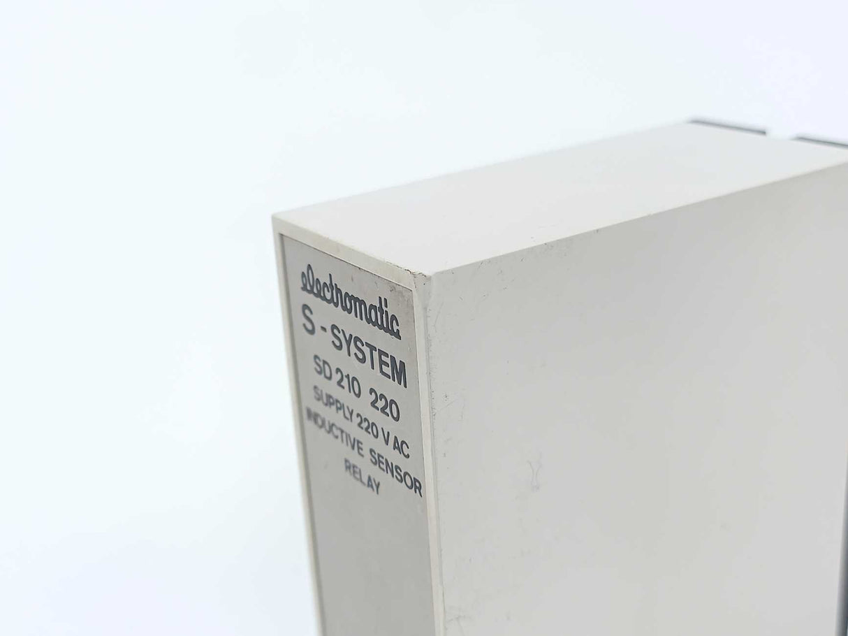 Electromatic SD 210 220 Inductive sensor relay