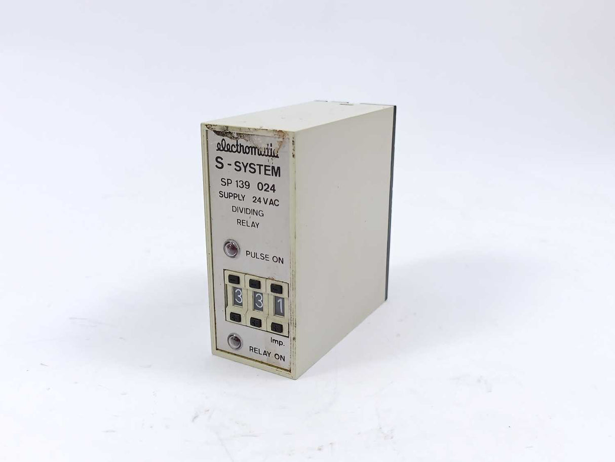 Electromatic SP 139 024 Divind Relay 24VAC