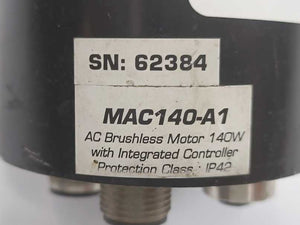 JVL MAC140-A1 Brushless Motor 140W, W/ Intigrated Controller