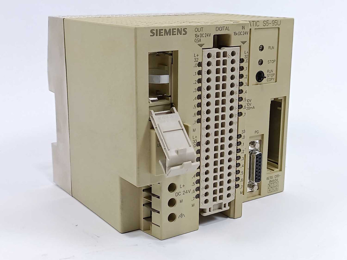 Siemens 6ES5095-8MA04 SIMATIC S5 compact unit