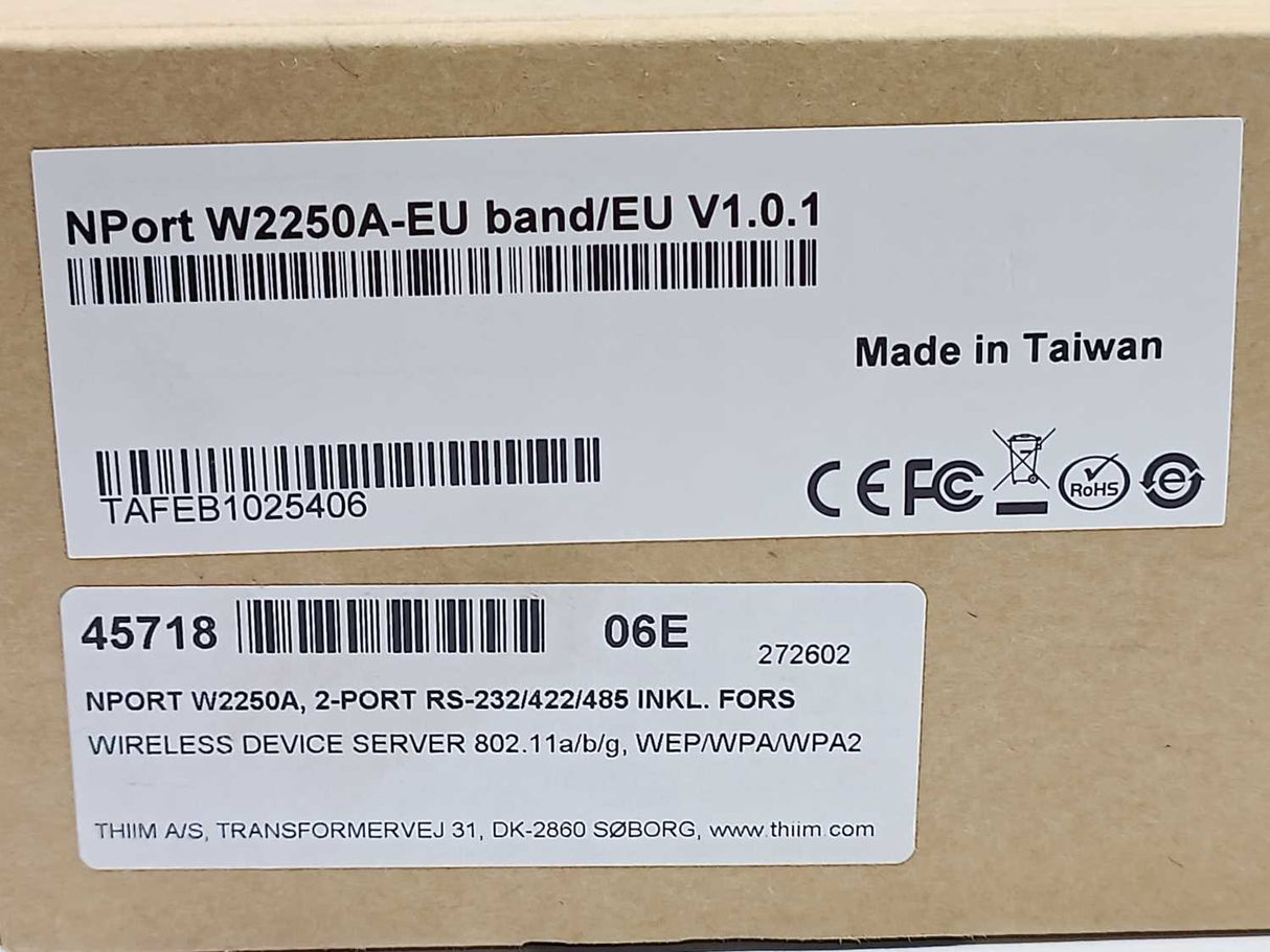 Moxa NPort W2250A-EU Wireless Device Servers