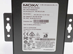 Moxa NPort W2250A-EU Wireless Device Servers