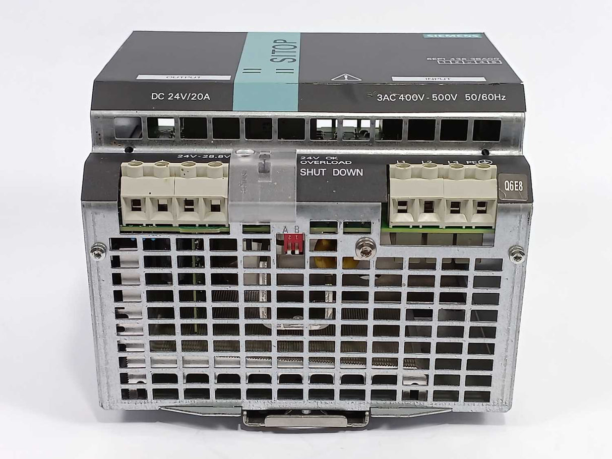 Siemens 6EP1436-3BA00 SITOP Modular 20 A Stabilized Power Supply