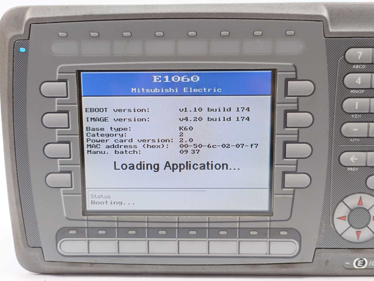 Mitsubishi 216254 E1060 5,7'' - 320 x 240 pixel TFT keypad HMI