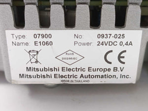 Mitsubishi 216254 E1060 5,7'' - 320 x 240 pixel TFT keypad HMI