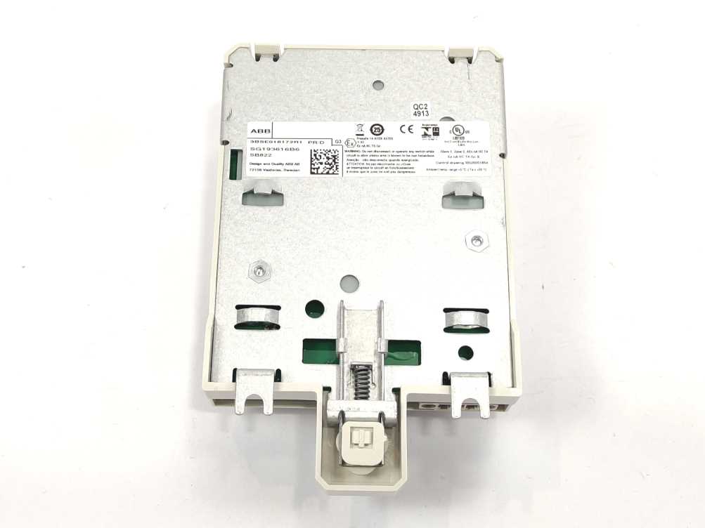 ABB 3BSE018172R1 SB822 External DIN-Rail Mounted Rechargeable Battery Unit