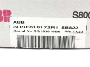 ABB 3BSE018172R1 SB822 External DIN-Rail Mounted Rechargeable Battery Unit