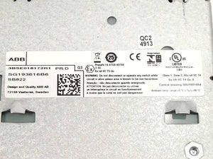 ABB 3BSE018172R1 SB822 External DIN-Rail Mounted Rechargeable Battery Unit