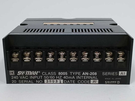 Square D AN-208 SY/MAX Input Module