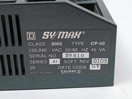 Square D CP-50 SY/MAX Class 8005 CPU