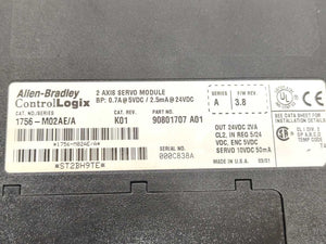 AB 1756-M02AE/A Ser. A 2 Axis Servo Module