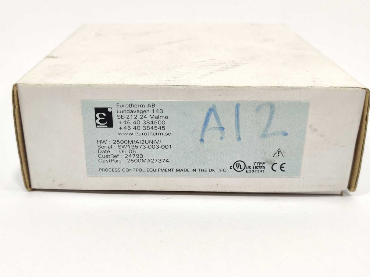 Eurotherm 2500M/AI2UNIV 2500M/AI2 Two Channel Analogue Input Module