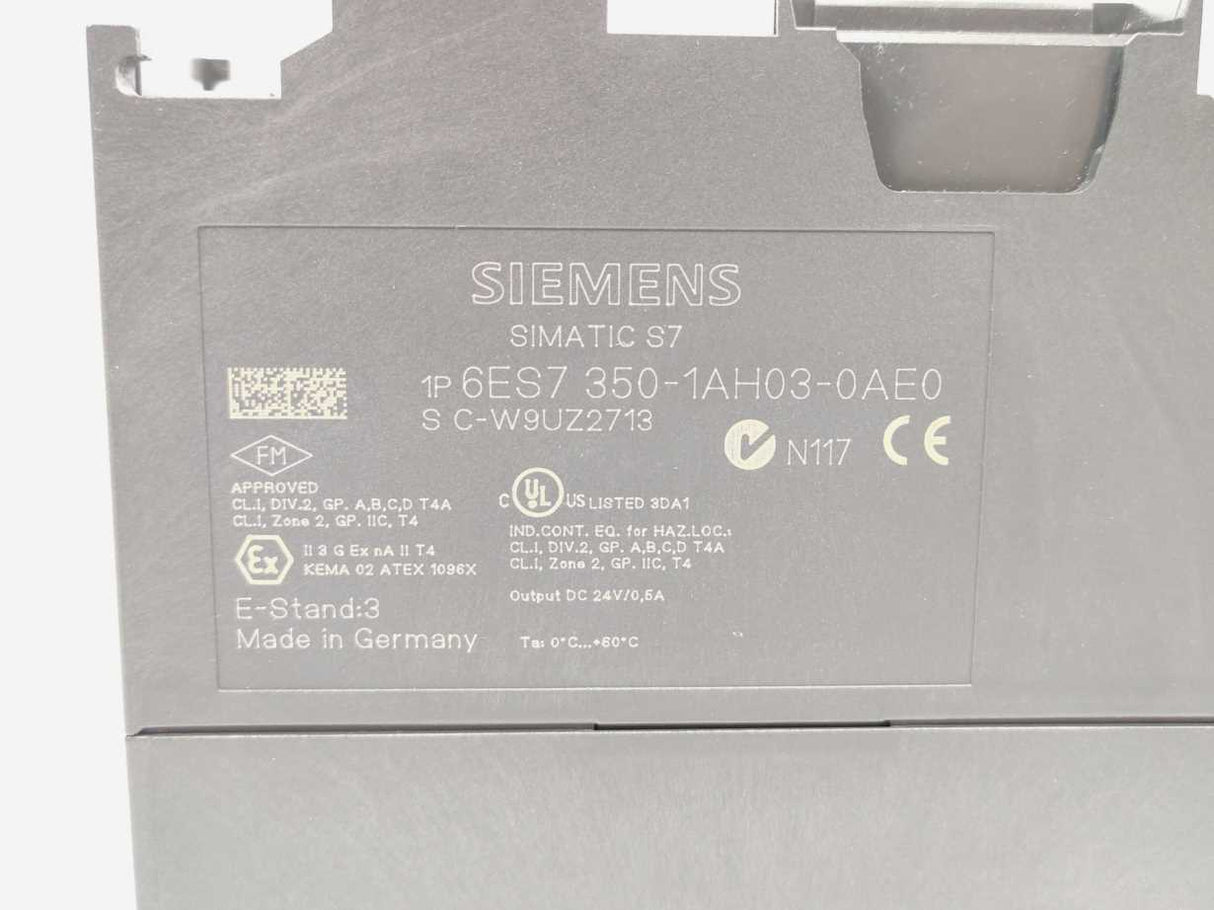 Siemens 6ES7350-1AH03-0AE0 FM 350-1 Counter Module