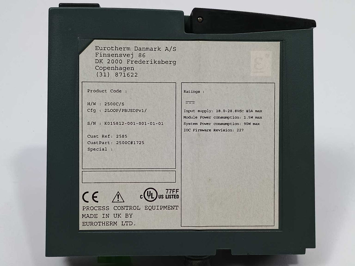 Eurotherm 2500C/S Controller Module