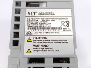 Danfoss 131B1308 VLT Automation Drive FC 301 PK75T4E20H1XG 0,75kW