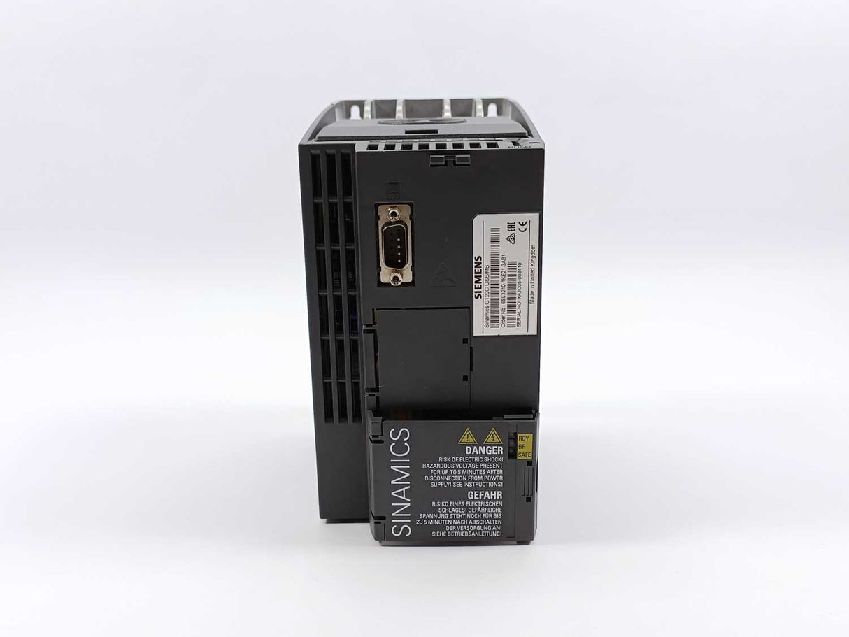 Siemens 6SL3210-1KE21-3AB1 Sinamics G120C USS/MB 5.5kW Inverter Drive