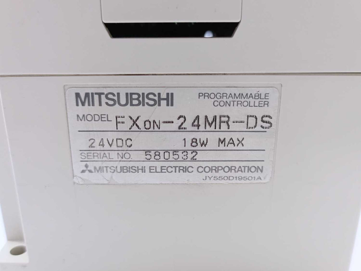 Mitsubishi FXON-24MR-DS FX0N-24MR-DS Programmable Controller