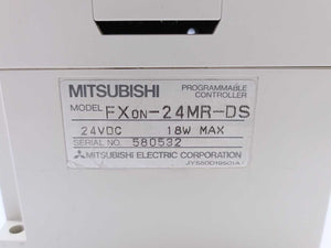 Mitsubishi FXON-24MR-DS FX0N-24MR-DS Programmable Controller