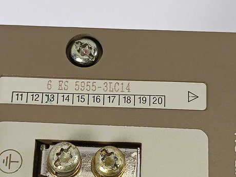 Siemens 6ES5955-3LC14 SIMATIC S5 955 Modular power supply