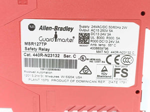AB 440R-N23132 MSR127TP Safety Relay Ser. C