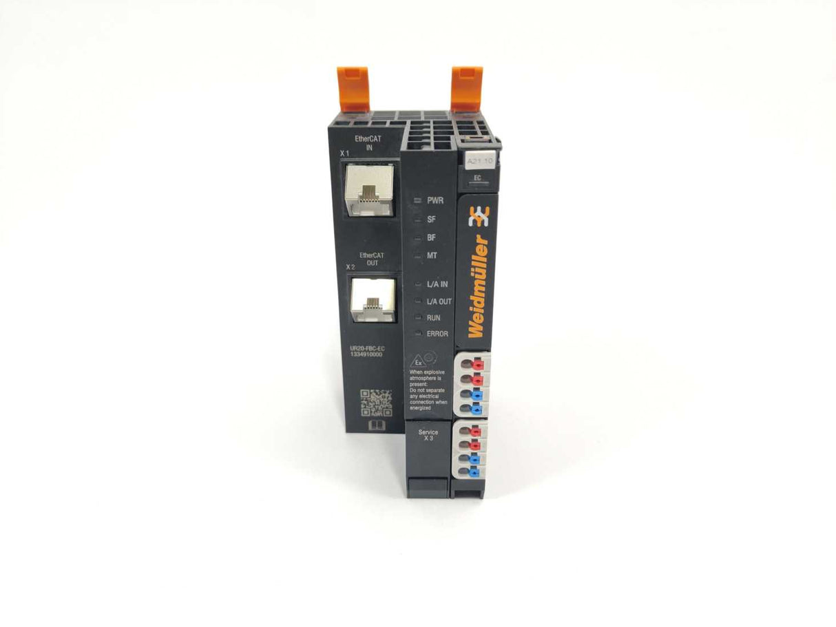 Weidmüller UR20-FBC-EC EtherCAT Fieldbus Coupler 1334910000