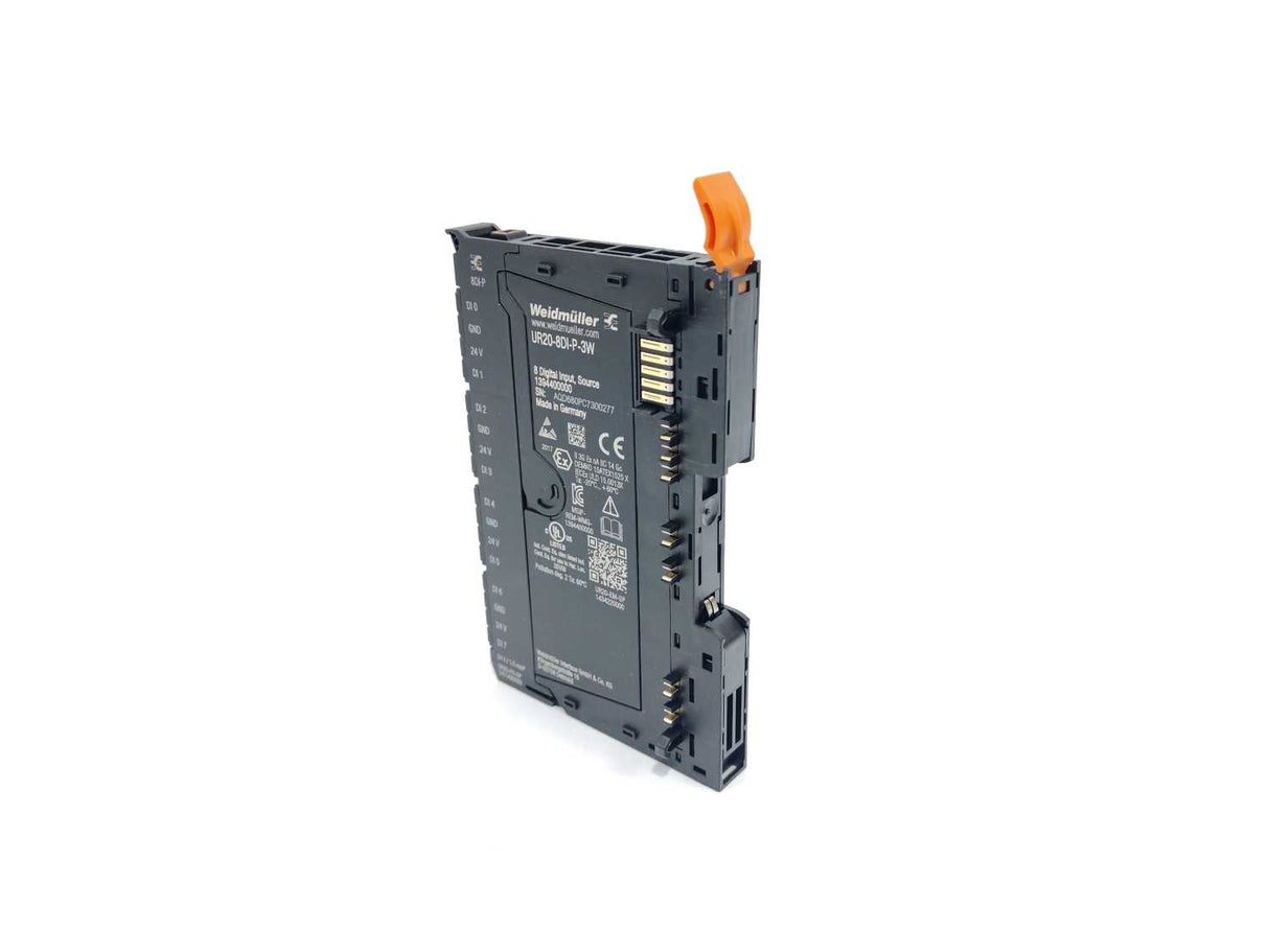 Weidmüller UR20-8DI-P-3W 8 Digital Input, Source 1394400000