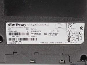 AB 1756-ENBT ser. A ControlLogix Communication Module