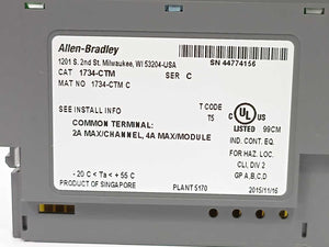 AB 1734-CTM POINT I/O Common Terminal Module  SER.C