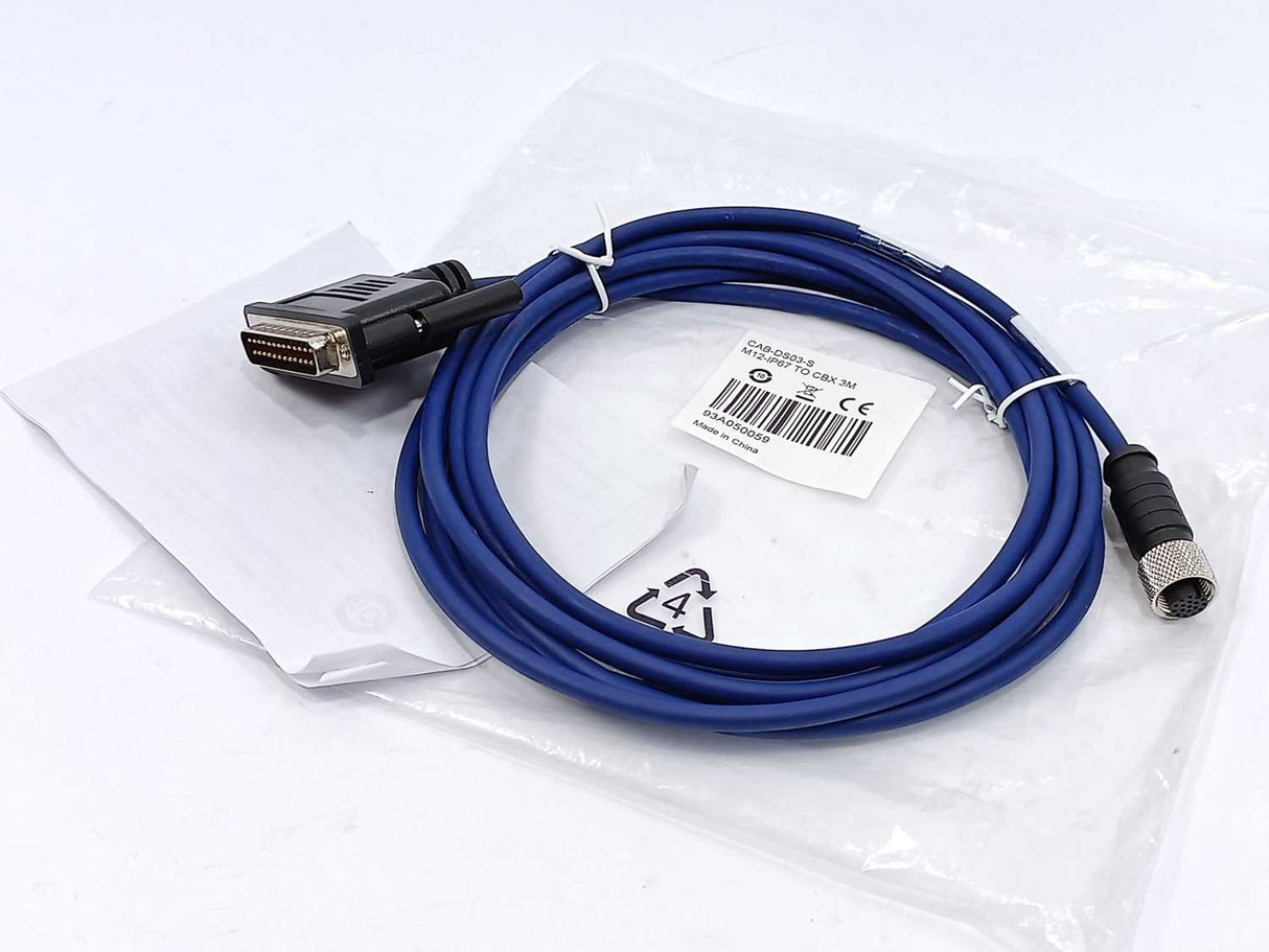 Datalogic  93A050059 CAB-DS03-S M12-IP67 TO CBX 3M