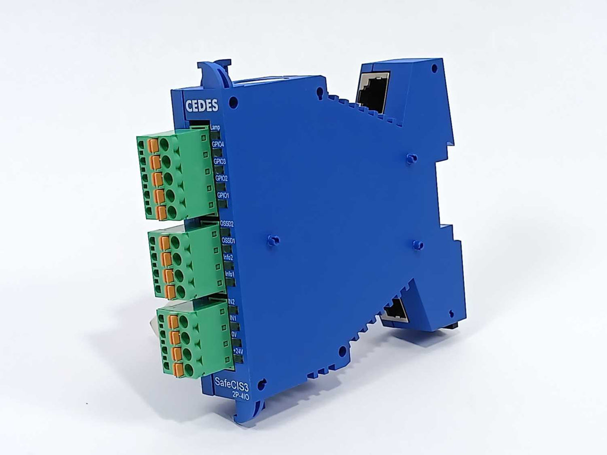 Cedes 104706 SafeCIS3-2P-4IO Safety Controller